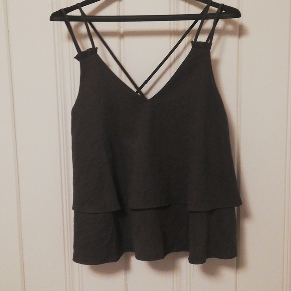 Anama Tops - Anama Ash soft layered tank